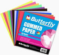 Butterfly Gummed Square 150x150