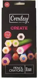 Croxley Pencil Crayons Full WL T12