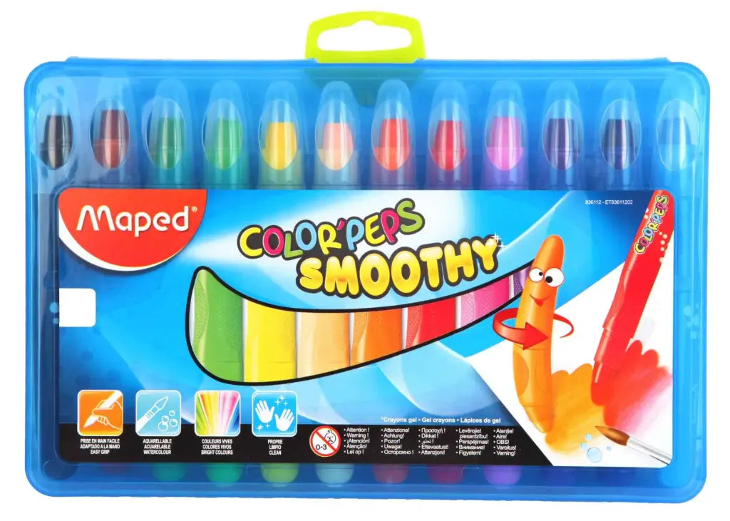 Maped Smoothy Colour Peps 12`s