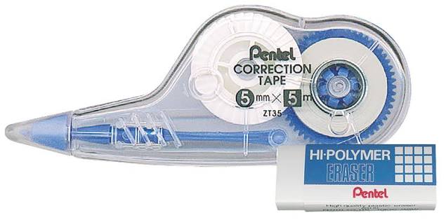 Pentel Correction Tape ZT35-WO
